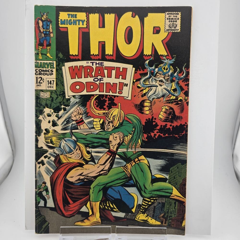 The Mighty THOR #147 1967 - "THE WRATH OF ODIN!"